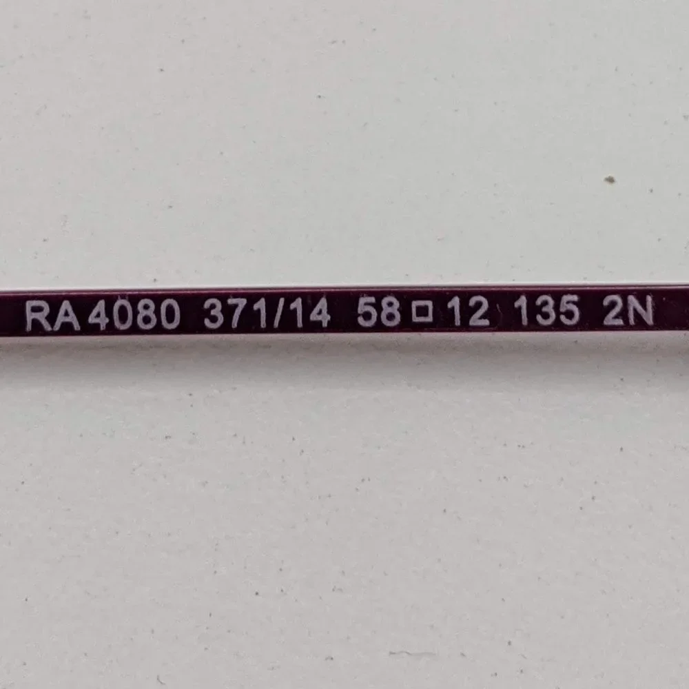 🕶️Ralph Lauren RA4080 371/14 Sunglasses 58/12 135 /YL246🕶️​